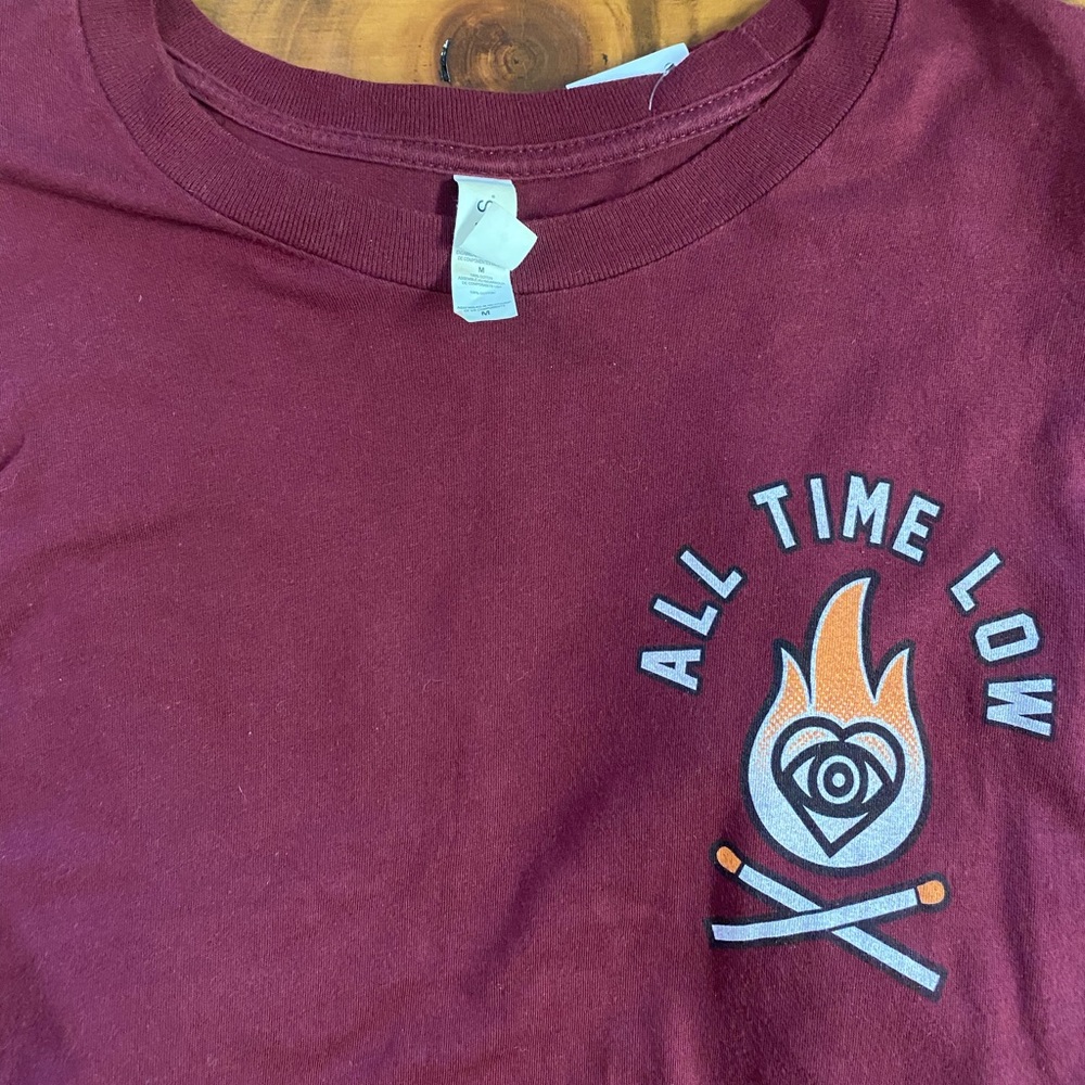 Vintage Long Sleeve All Time Low Band Tee